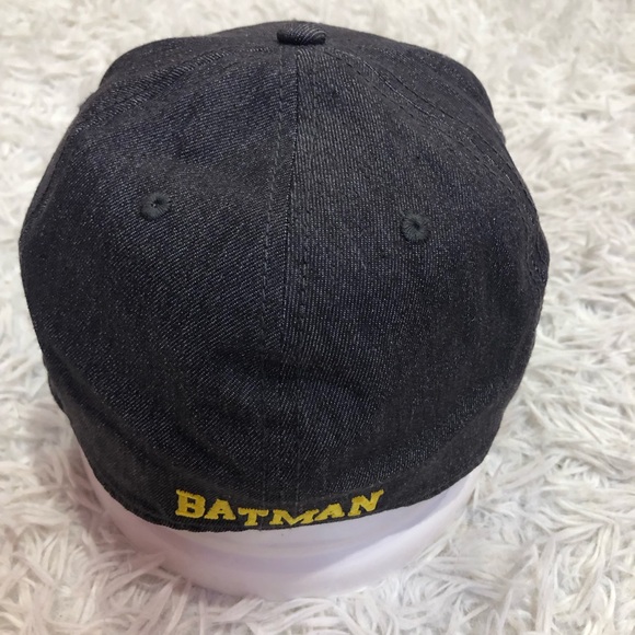 DC Comics Batman Rebirth Logo Cap Sublimated Underbill Flex Fit - Picture 8 of 10